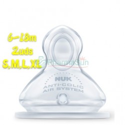 NUK Anti-colic Teats FC +...