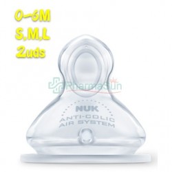 NUK Anti-colic Teats FC +...