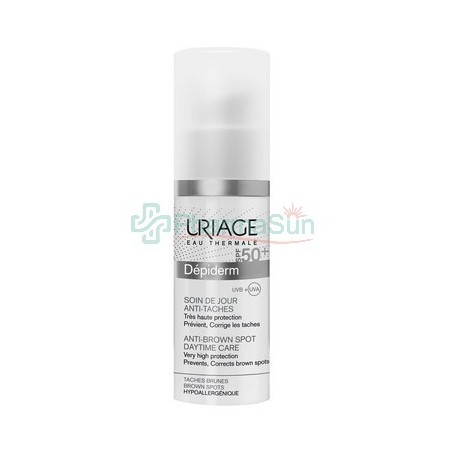 URIAGE Dépiderm Cuidado Anti-Manchas SPF50+ 30ml